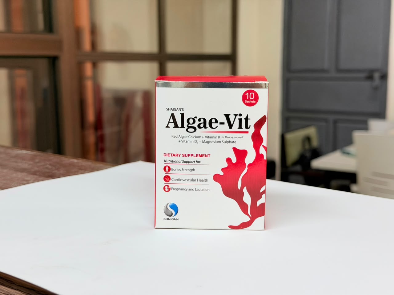 Algae-Vit printed carton