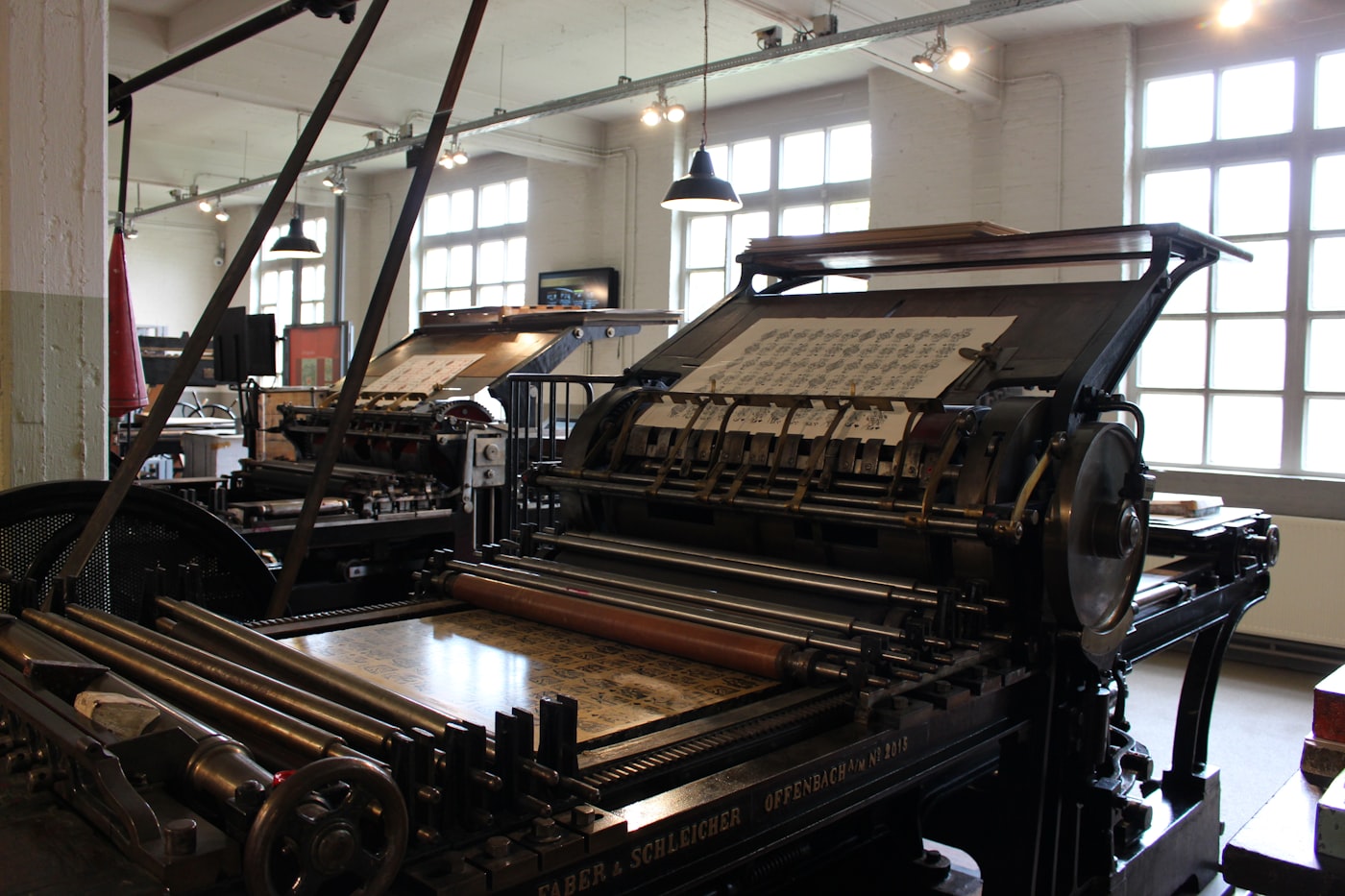 Print production line