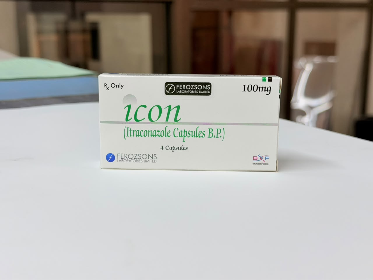 Icon printed carton