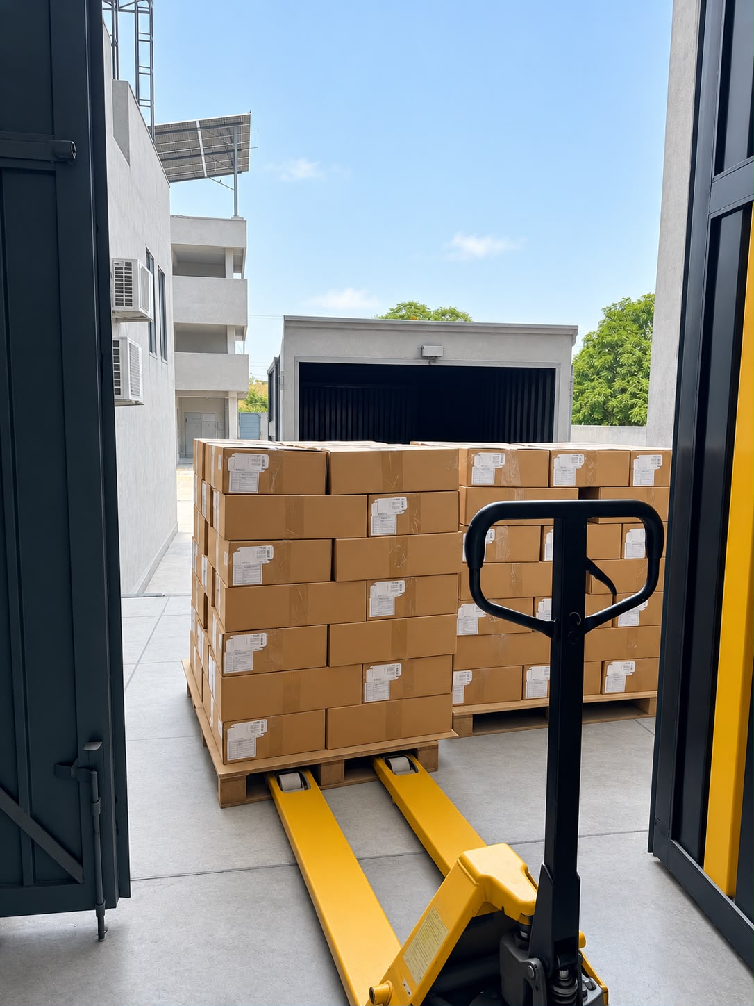 Delivery at Supreme Art