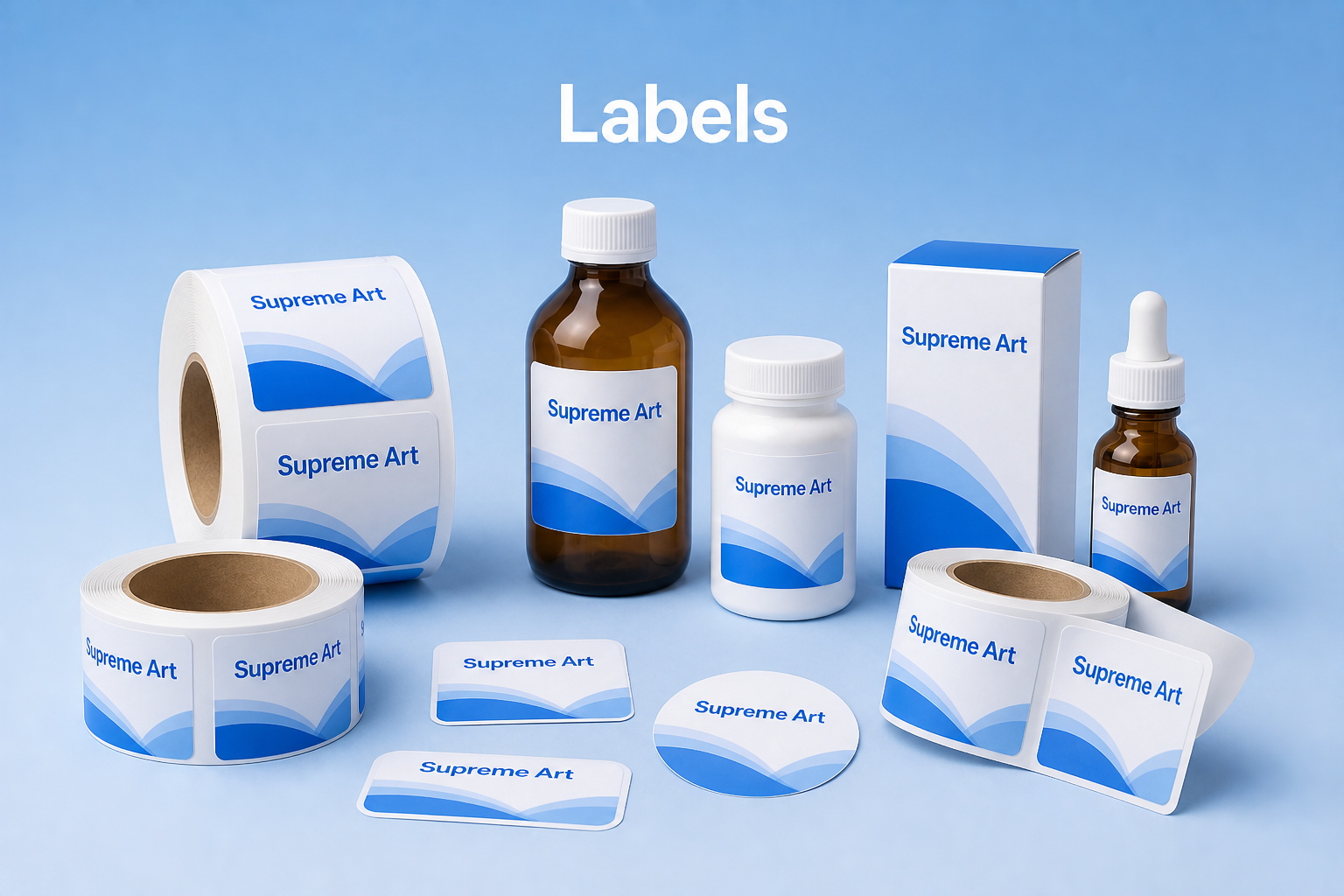 Printed product labels