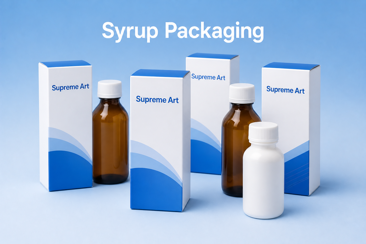 Syrup packaging
